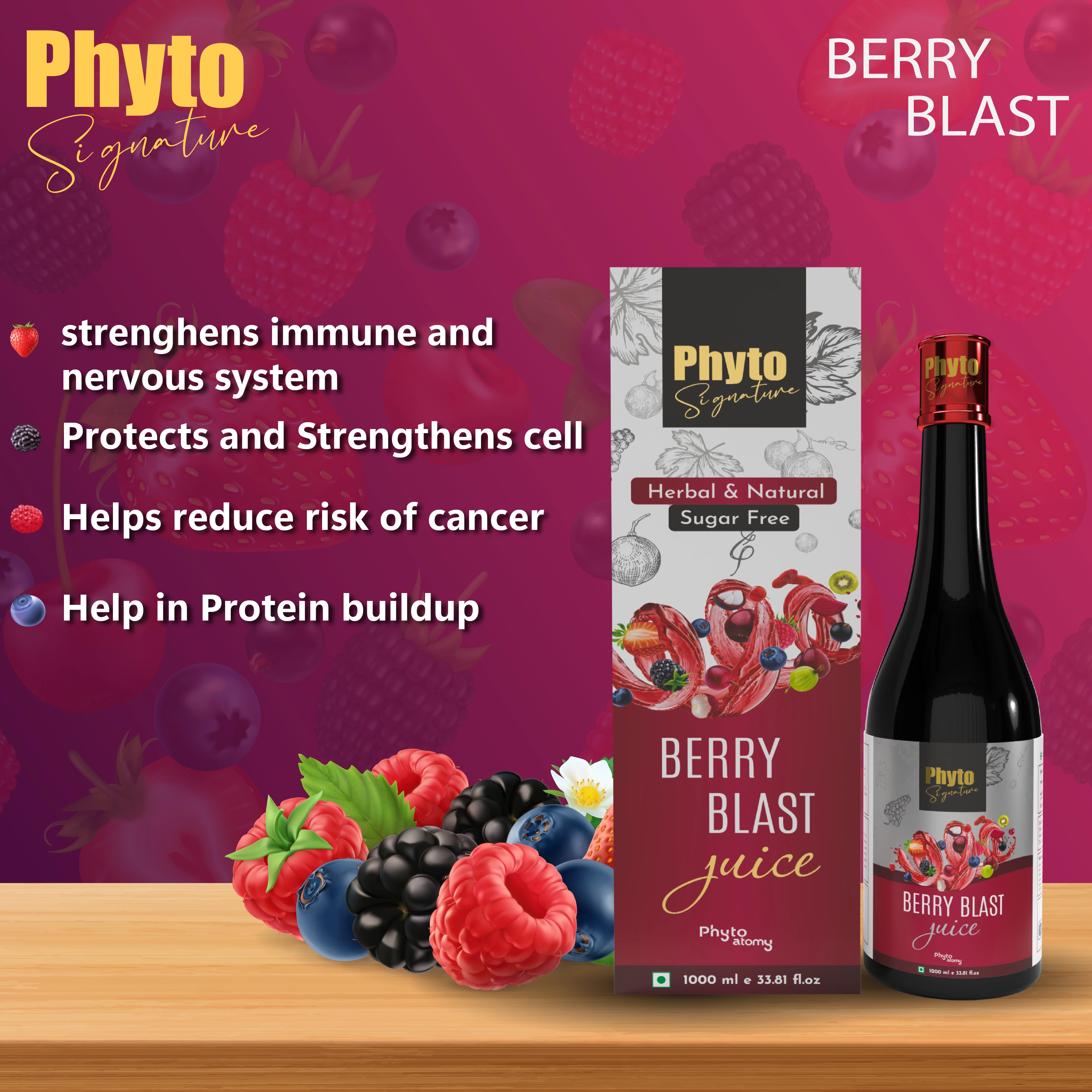 Berry Blast Juice 1Ltr.
